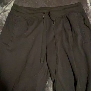 Large black joggers